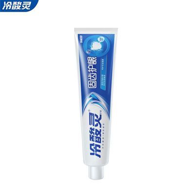 【冷酸灵】牙膏固齿护龈抗敏感180g薄荷抑牙菌斑呵护口腔减轻牙龈问题