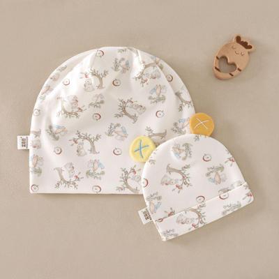 韩版温馨亲子套头棉质帽子91-95%成分韩萌熊秋冬潮流款