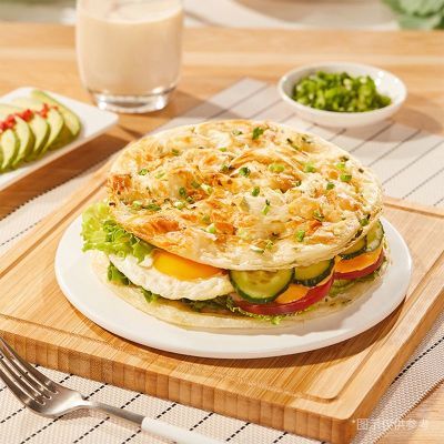 粮全其美原味手抓饼葱香葱油草头饼方便速食健康早餐冰片正宗批发