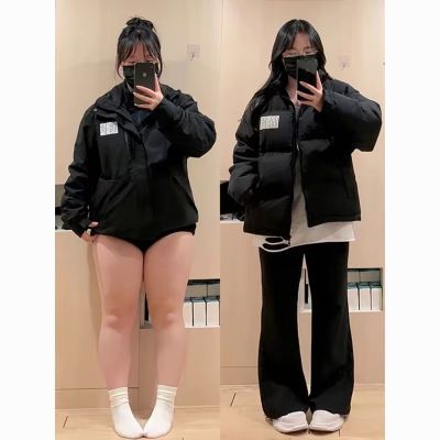 春秋夏大码300斤胖mm高腰窄版松紧微喇裤休闲宽松显瘦遮肉黑色裤