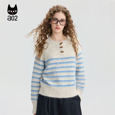 ���ڲ�����a02����������ͷë��Ů2025�¿��＾�����֯����װ��Χ�д��� 135Ԫ