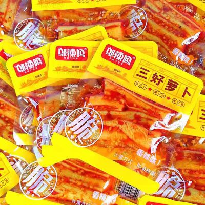 邬辣妈三好萝卜湖南特产响脆香辣萝卜干泡菜休闲下饭咸菜酱菜零食