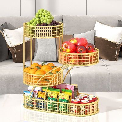 【富贵满满】水果盘客厅上档次放水果用高端大气用都说好的水果篮