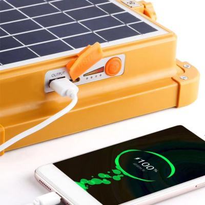 太阳能充电应急灯LED摆地摊夜市露营灯充电式投光灯户外灯可充电