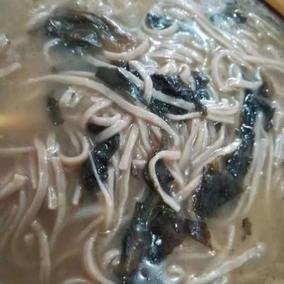 安徽特产豆杂干挂面黄豆高粱粗杂粮面条芝麻叶豆杂面条河南山野菜优惠商品图片