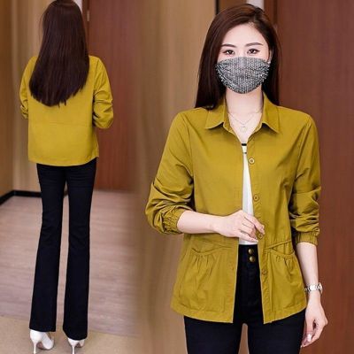 衬衫女装2025新款韩版时尚休闲宽松衬衣长袖上衣洋气减龄薄款外套