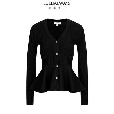 ���ڲ�����LULUALWAYS25�����¿ʽ����V���Ҷ��Ůʿ��֯�� 489Ԫ