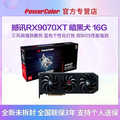 ��ѶRX9070XT 16G����Ǫ̇ʽ�羺�Լ���������Ϸ�����Կ�ֱ��AI 4949Ԫ