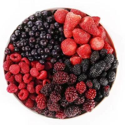 冷冻莓果新鲜混合莓草莓桑葚树莓蓝莓黑莓速冻水果烘焙商用杂莓