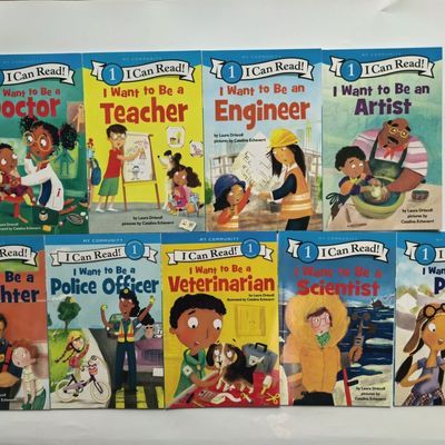 点读版梦想的职业9册i want to be a我想成为…  i can read 系列