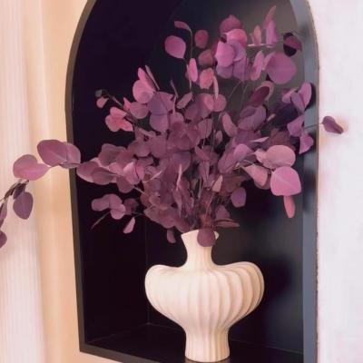 紫气东来苹果尤加利叶永生保鲜花客厅网红好养桌面款基地直发