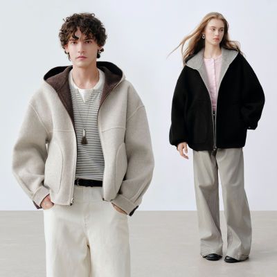 ���ڲ�����PSO Brand��װŮװ��˫�洩����ë˫ɫ��Լ��ů��ñ�������׶��� 629Ԫ