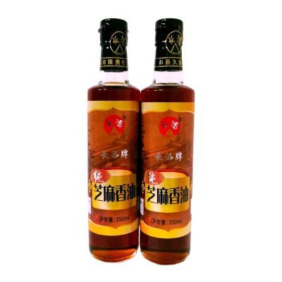 长添纯芝麻香油350ml/瓶