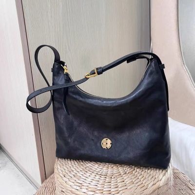 包树图南包腋下包hobo植鞣皮单肩斜挎包