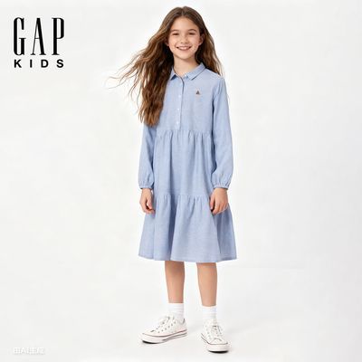 ���ڲ�����GapŮͯ2025�＾�¿�С�ܴ��峤���������ȹ��ͯװ����738610 127Ԫ