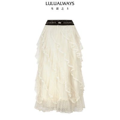 ���ڲ�����LULUALWAYS�Ұ�¶¶26�����¿�������˿��ɫɴȹ��Ҷ�߳������ȹ 925Ԫ