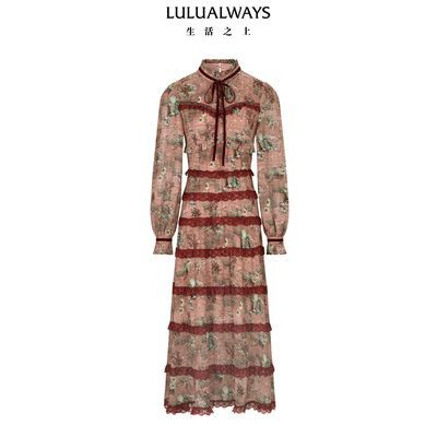 ���ڲ�����LULUALWAYS�Ұ�¶¶26�����¿���������ľ������ȹѩ�ĳ�������ȹ 1435Ԫ