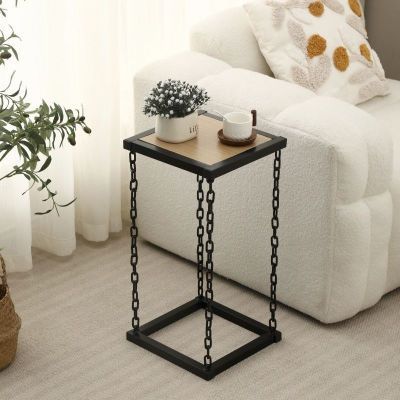 新款花架客厅沙发铁艺茶桌边几小桌子边桌床边茶几简约创意置物架