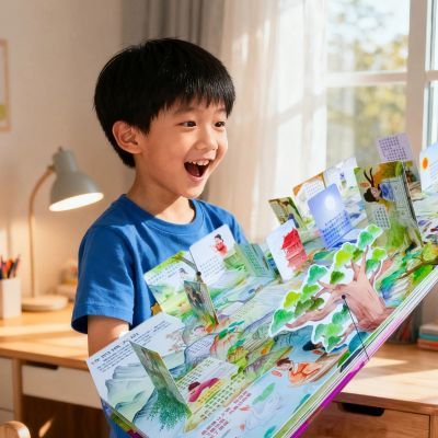 ���ڲ�����һ���꼶Сѧ����ʶ���ֳ���3D���巭�����ʫ����ʮ���ƿ����Ķ� 13.3Ԫ