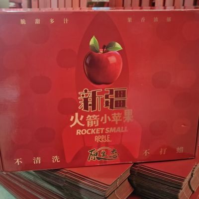 顺丰直发引进新西兰乐琪品种新疆种植脆甜多汁火箭小苹果孕妇水果