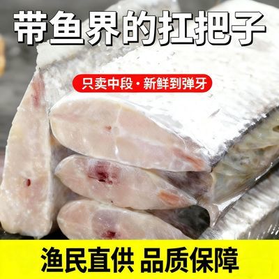 正宗东海带鱼段野生速冻去头尾大段刀鱼新鲜冷冻小眼批发海鲜水产