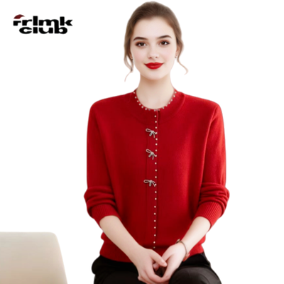 ���ڲ�����FRLMK���趬װë����֯���������ﶬ�����޼Ӻ���������Ů 131Ԫ