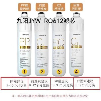 九阳(Joyoung) 家用净水器净水机 ro反渗透净水机 JYW-RO612滤芯