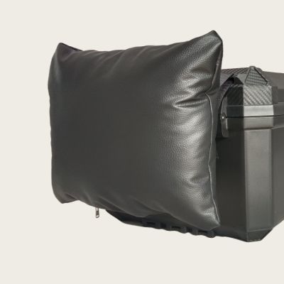 后备箱靠枕双挂式电动车靠背软垫外卖箱靠垫舒适靠腰靠背皮质防水