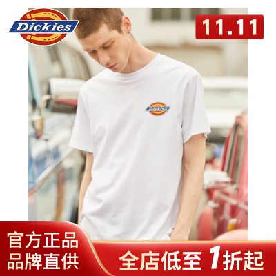 ���ڲ�����Dickies��ǰСLOGOӡ����t�������г� DK008905 169Ԫ