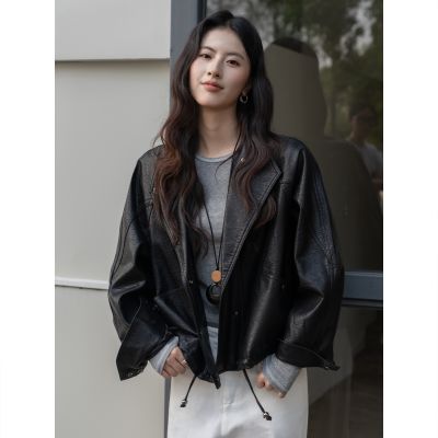 ���ڲ�����Ħ���ɫ���Ÿ߼��з���Ƥ������Ů2025�＾�¿�������ݼп����� 261Ԫ