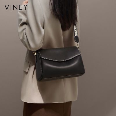 百亿补贴：Viney真皮包包女2025新款单肩包大容量上班通勤斜挎包轻奢洋气 152.9元