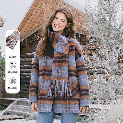 ���ڲ�������ͼbetuŮװ2025�궬���¿�ë�����׸߼���Χ�������г������Ů 723Ԫ