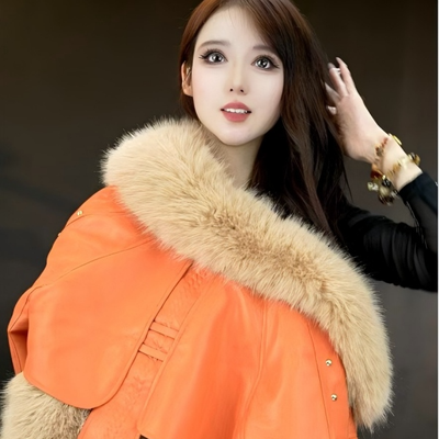 2025款托斯卡海宁时尚显瘦外套-676-2