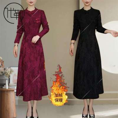 ���ڲ���������2025�ﶬ���ʼ����г�ȹ��β�����޼Ӻ��Ứ��ů���۰���ȹŮ 85.99Ԫ