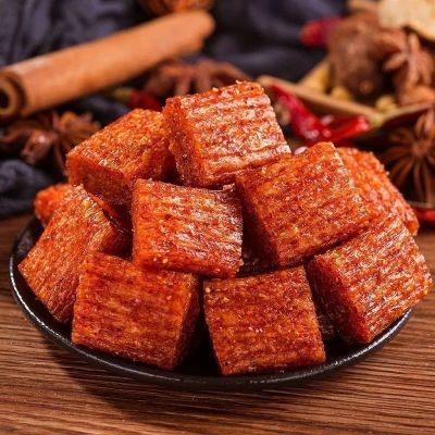 食庆旺麻辣大刀肉独立包装辣条网红休闲零食大力肉素肉超辣整箱
