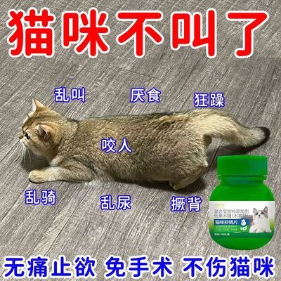 【猫咪止欲】禁情片公母猫通用款不嚎叫不乱尿补充营养养猫必备品