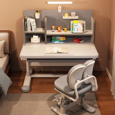 儿童学习桌书桌小孩学生家用专用作业写字桌可手摇升降式桌椅套装