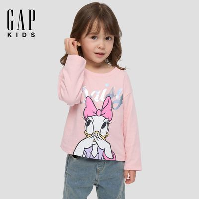 ���ڲ�����GapŮ��ͯ2025�����¿ͨӡ��Բ�쳤�����¶�ͯװ����837217 99Ԫ