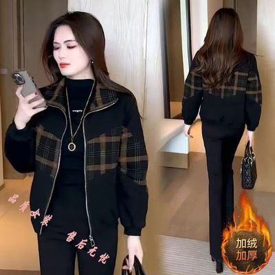 清仓捡漏~秋冬季女装短款百搭夹克杉女士韩版时尚减龄休闲外套