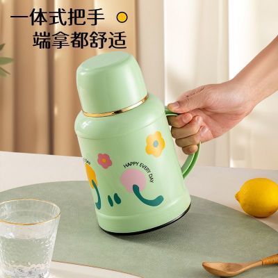 新款玻璃内胆大容量保温水壶热水瓶暖水壶网红小暖壶桌面保温壶