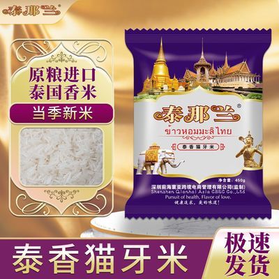 泰那兰香米原粮泰国猫牙米6/10包原生态泰国香米长粒香大米煲仔饭