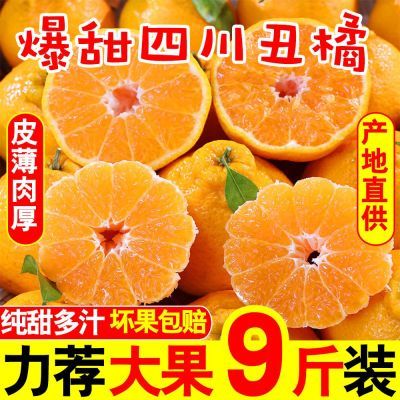 【当天摘】超甜四川耙耙柑粑粑柑春见丑橘当季新鲜水果丑八怪橘子