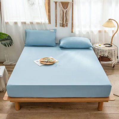 2025新款纯色防滑床套ins风席梦思床防尘保护套床笠单件床罩床单