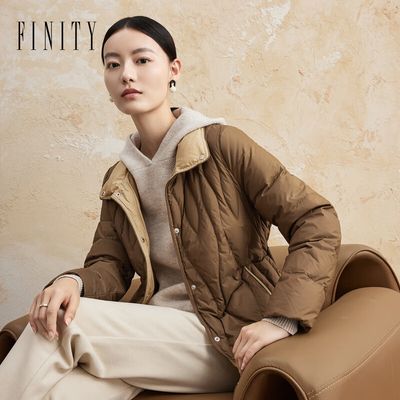 ���ڲ��������ݵ�(FINITY)�����ޡ��ﶬ�������쳤�䴿ɫ��ů�ٴ�����Ůʽ 887Ԫ