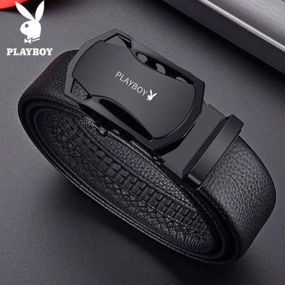 【断裂赔新】花花公子男士皮带爆款皮带男腰带男休闲商务皮带