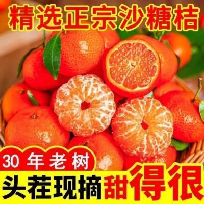 正宗新鲜四川沙糖桔清甜可口薄皮桂林沙糖桔桔子蜜橘砂糖橘批发