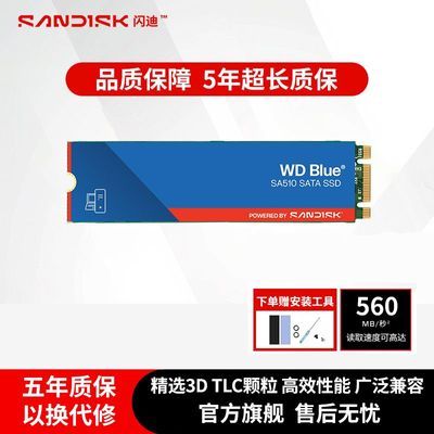 SA510 250GB̬ӲM.2(SATAЭ)2280 ngff̨ʽʼǱSSD 299Ԫ