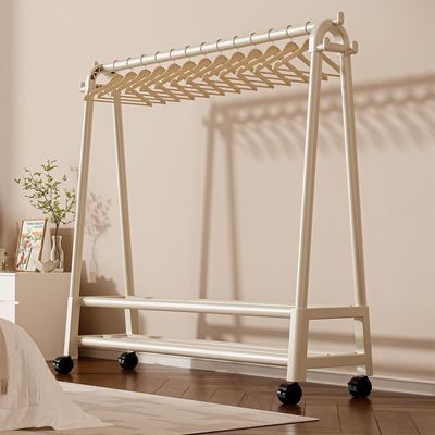 特粗特厚移动宿舍衣帽架特厚衣架落地立式家用卧室阳台挂衣架简约