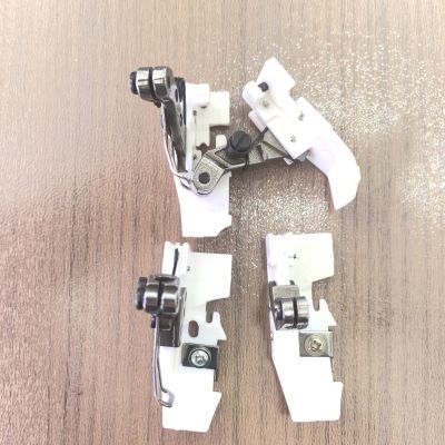 杰克五线拷边机塑料压脚工业锁边包缝机耐磨铁氟龙缝纫机