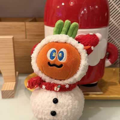 五月天卜卜雪人娃衣小卜头套手工钩织圣诞